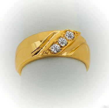 Three Stones Engagement Ring for Men
